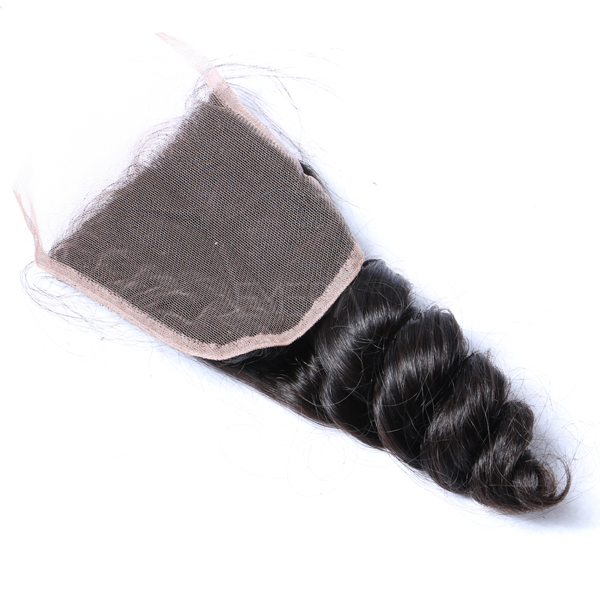 Cheap real remy human hair closure with extensions australia CX075